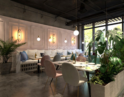 China Haerbin Lobstar restaurant interior design