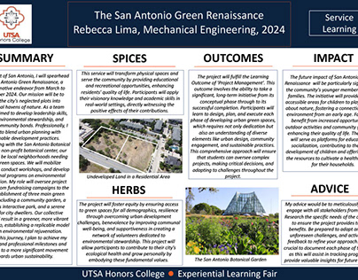 Lima, Rebecca, Civic Ethos Spring 2024, The SA Green Re