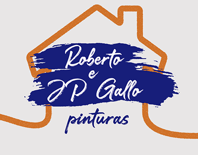 Identidade Visual Roberto e JP Gallo Pinturas