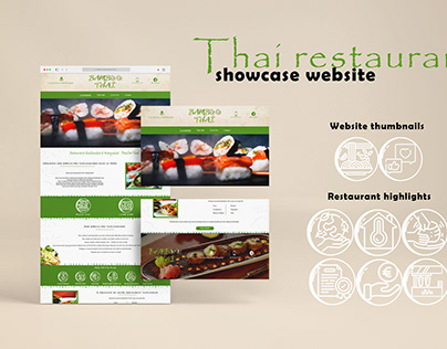 Showcase Website of a Thai restaurant