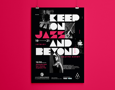 Keep On Jazz and Beyond - concert posters