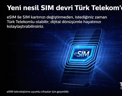 Turk Telekom eSIM - DS Motion Design