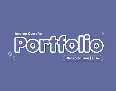 Video Edition, Portfolio 2024