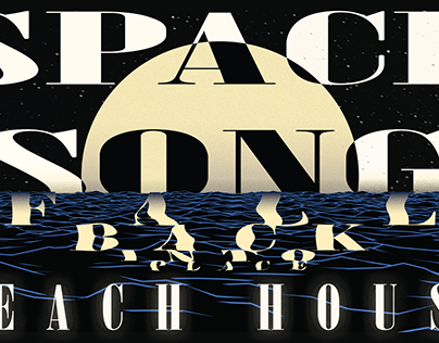 Space Song by Beach House (fanmade poster)