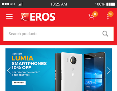 Eros Digital Home, UAE's online shopping desitination