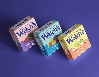 Welch's Fruit Snacks Concept Packaging