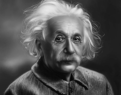 Albert Einstein | Digital Painting