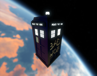 TARDIS at space