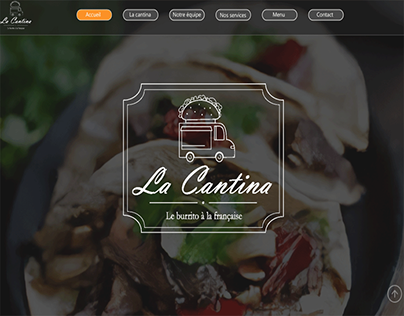La Cantina - Prototype du site web