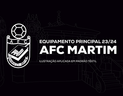 Ilustração para Equipamento Principal AFC Martim