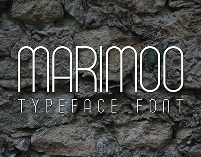 MARIMOO // Typeface Font
