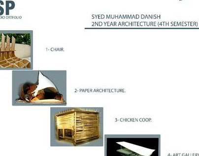 Architecture Portfolio -2nd year architecture-2010