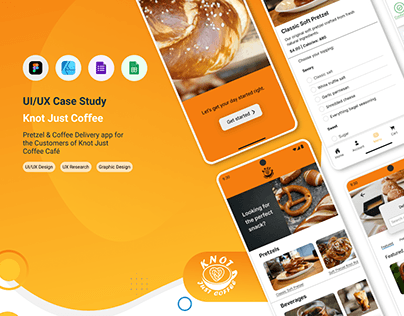 Knot Just Coffee, Pretzel & Coffee Delivery App