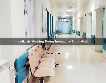 Pediatric Waiting Room Interactive Floor Wall