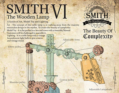 Smith The Wooden Lamp VI