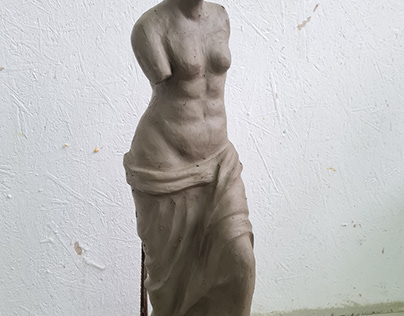 clay sculpture - Venus