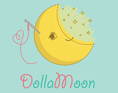 Dollamoon logo design