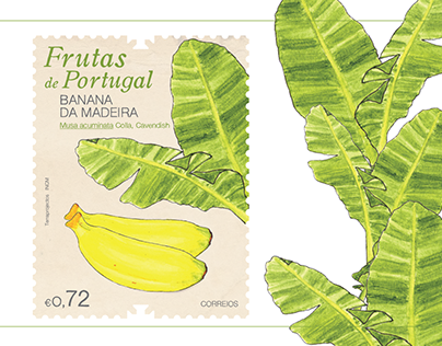 Emissão de selos "Frutas de Portugal"