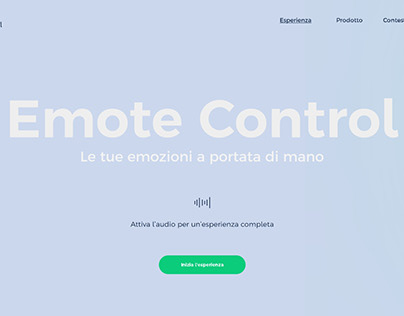 EmoteControl - Speculative design