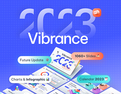 New Update V5 - 2023 Vibrance Presentation Template
