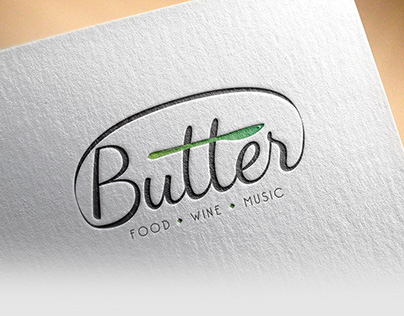 Logo Design for Butter Restaurant (Timisoara, RO)