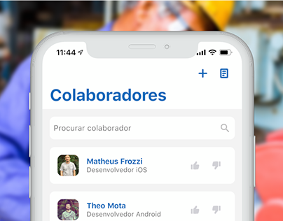 Team Management - iOS/Android App