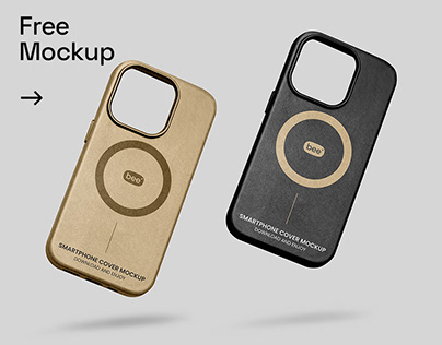 Free iPhone 15 Pro Case Mockup