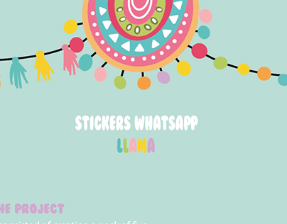 Stickers whatsApp de llama