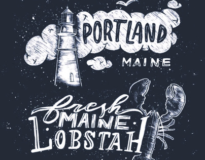 Maine Typography