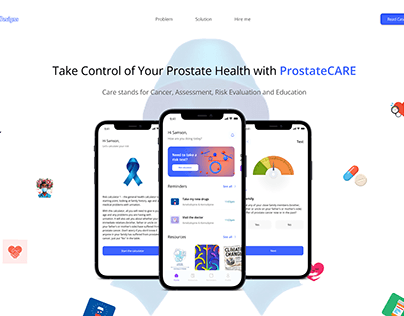Project thumbnail - Prostate CARE Application | Case Study