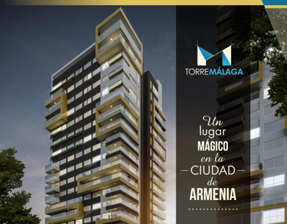 Visualización Arquitectónica 3D Torre Malaga