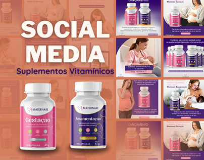 SOCIAL MEDIA - Loja de Suplementos Vitamínicos