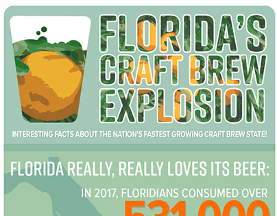 Florida's Craft Brew Explosion Infographic