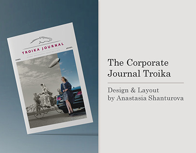 Design and layout of corporate magazine