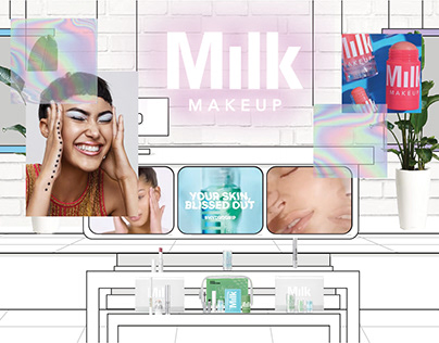 Milk Makeup Visual Merchandising