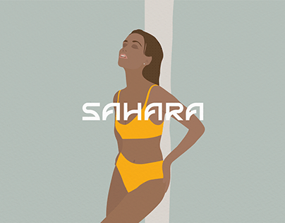 Sahara - swimwear brand identity