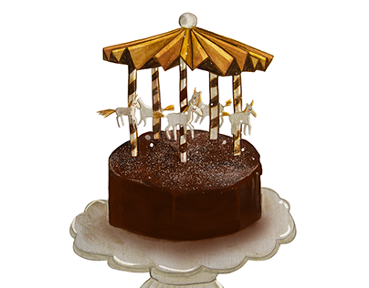 Merry go round Chocolate Cake