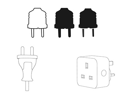 Plug & Electric Sockets outline