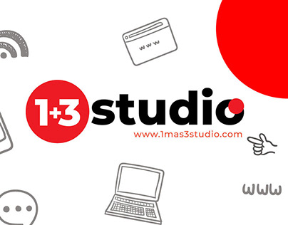 1+3 Studio Branding