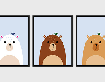Misha Bear Prints