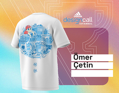 Adidas design call istanbul t-shirt design