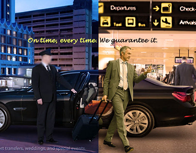Web banner / Promotional Chauffeur service