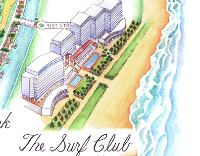 Surf Club Area Map for Dbox 2013