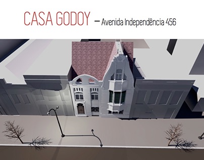 Modelo 3D da Casa Godoy