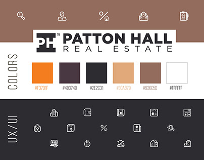 Patton Hall Real Estate Brand Identity