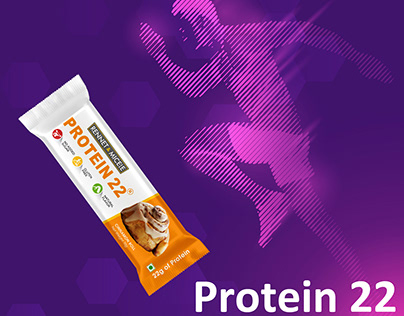 Protein 22 Protein bar. Rennet & Micelle healthy snacks