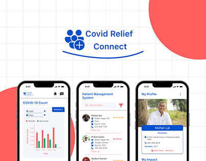 Covid Relief Connect App- For Volunteers and Donors