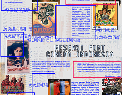 Resensi Font Cinema Indonesia