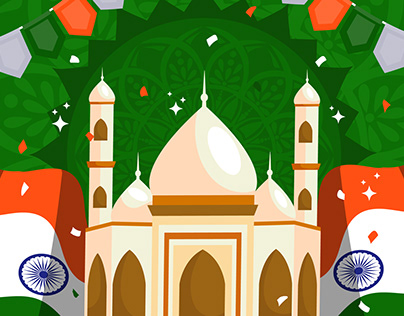 India Independent Day Background