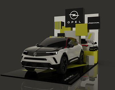 Opel Car Display Area Design